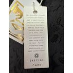 Obey Rapture Black Lace Keyhole Dress Size XL Short Sleeve Lined NWT Photo 6