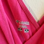 Columbia Dress Hot Pink Sleeveless Surplice Neck Dress Sz M GUC Photo 2