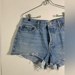 AGOLDE Parker, denim shorts, high waist, Daisy dukes, frayed, cotton, 30 Photo 1