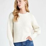 Splendid  white cashblend Ribbed Sweater Photo 1