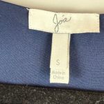 Joie  100% Silk‎ Dress Women Small Navy Blue Floral V-Neck Boho Bloomcore Cottage Photo 4