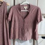 Talbots red plaid modest dress and blouse 90s set Photo 3