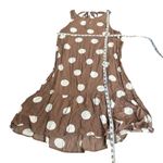 Loft NEW  Polka Dot Tie Back Swing Dress Size Medium Tall Photo 3