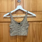 Urban Outfitters  Out From Under Size XS/S Green Ribbed Crop Top. Photo 1