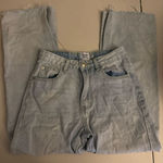 Princess Polly  Raw Hem straight leg jeans 2 Photo 0