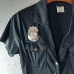 Spirit  Halloween M Chick Cop Sexy Handcuff Garters Outfit Costume Mini Dress Photo 3