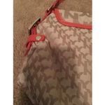 New York & Co. Women's Printed Handbag Shoulder HOBO Bag Orange Photo 6