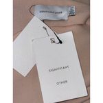 Significant Other Tori Dress in Blush Pink Aus 10 US 6 New Midi one shoulder Photo 7
