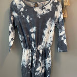 White Birch NWOT  long sleeve tie dye romper Size Small Photo 0