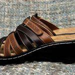 Pierre Dumas Tasha Pewter Low Heel Slip On Sandals Photo 2