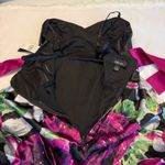 Iz Byer NEW Iz Beyer Y2K Floral Bubble Dress Juniors Size 11 Prom Party HoCo Retro Black Photo 5