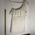 Rebecca Taylor White dress Asymmetrical Ruffled Sundress mini Photo 6