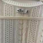 Hollister Medium  White Cropped Cardigan Photo 1