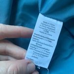 Madewell  Blue Silk Ruffle-Edge Wrap Dress in Bitsy Floral S Photo 5