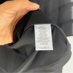 Susan Graver  Black Liquid Knit‎ Open Front Cardigan Sheer Flare 3/4 Sleeves S Photo 5