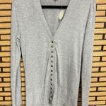 Oddly Gray Snap Front Cardigan Size Small‎ Photo 0