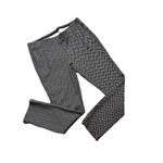 Chico's  Juliet Painted Herringbone Ankle Pull On Stretch Ankle Pant Photo 2