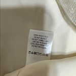 LPA  Cream Sheer Blouse with Ruffle Detail Open Front Size Large Photo 11