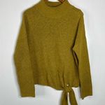 John Paul Richard  Mock Neck Sweater with Tie Front Medium Photo 1