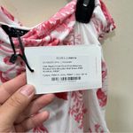 Club L London LATE NIGHT PINK FLORAL MATERNITY RUCHED ONE SHOULDER MIDI DRESS Size 10 Photo 5