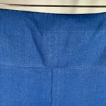 Fabletics  Blue Seamless Chevron Leggings Size S High‎ Rise Stretch Workout Photo 2