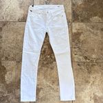 Citizens of Humanity Citizens of Humanity White Denim Arielle Mid-Rise Slim Jeans - Size 26 Photo 4