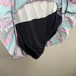 La Blanca  Womens 22 Blue Purple Geometric One Piece Swim Suit Dress Photo 6