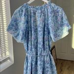 Roller Rabbit  Paradise Temmy Floral Elephant Printed Nightgown Dress Blue XS Photo 7