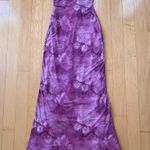 Princess Polly nathaleia purple butterfly backless halter dress Photo 1