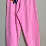 Aviator Nation  Logo Sweatpants Pants Neon Pink Sz Small Photo 0