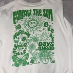 Urban Outfitters Follow The Sun Puff Paint Graphic Sweatshirt L Photo 1