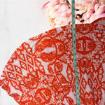 Free People 🍁 Mimi Sleeveless Halter Tunic Back Cutout Orange Boho Sz XS Photo 6