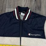 Champion Sherpa fleece varsity stripe detail jacket Photo 5
