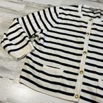 J.Crew  Striped Cotton Lady Jacket Cardigan Size 2X Photo 6