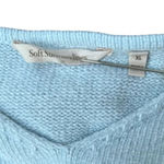 Soft Surroundings  Lisbeth Striped Color‎ Block Chenille Sweater VNeck Size XL​​ Photo 3