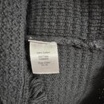 J.Crew  Black Crochet Fringe Sweater Midi Dress Size XS Photo 5