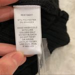 Allison Brittney  Black ribbed long sleeve turtleneck sweater dress Size M NWT Photo 1