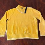 Yellow and navy blue Vintage Sweater Size undefined Photo 0