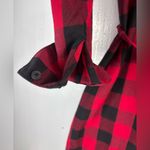 Place XS Women's Cotton Long Sleeve Buffalo Check Mini Shirt Dress Photo 4