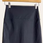 Wardrobe NYC Black White Side Stripe Panel Stretch Tube Athleisure Maxi Skirt S Photo 2