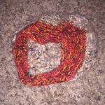 Gray & Red Cozy Fuzzy Warm Handmade Knit Hat NWOT Photo 10