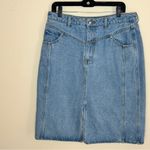 Velvet Heart  premium classic blue denim Tessia Skirt women’s size 31 western 26” Photo 3