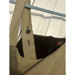 Delia's Vintage 90s Black & Cream Gingham Mini Dress With Adjustable Straps Small Photo 5