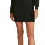 BB Dakota NEW  High Shoulder Knit Sweater Dress in Black Photo 0