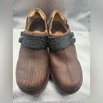 Ariat  Womens Sheila Brown Suede Leather  Studded Clogs Shoes Size 8 Photo 1
