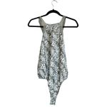 Free People NWOT Intimately  Nights Out Snakeskin Print Moss Bodysuit Photo 2