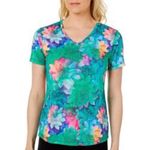 Reel Legends  | Succulent Pattern Activewear V-Neck Photo 1