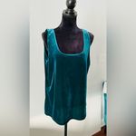 Susan Graver Velvet tank top💚NICE COLOR💚 Photo 1