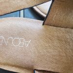 Abound Black and Tan Sandals with Silver Accents Size 8.5 By Aboubd Brand Worn Once Photo 1