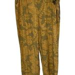 Tommy Bahama Silk Hawaiian Capri Pants Size 8 Tropical Cottagecore Side Tie Photo 0